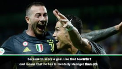 Frosinone goal shows Ronaldo's mental strength - Allegri