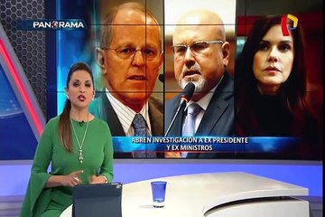 Abren investigación a expresidente y ministros como presunta organización criminal