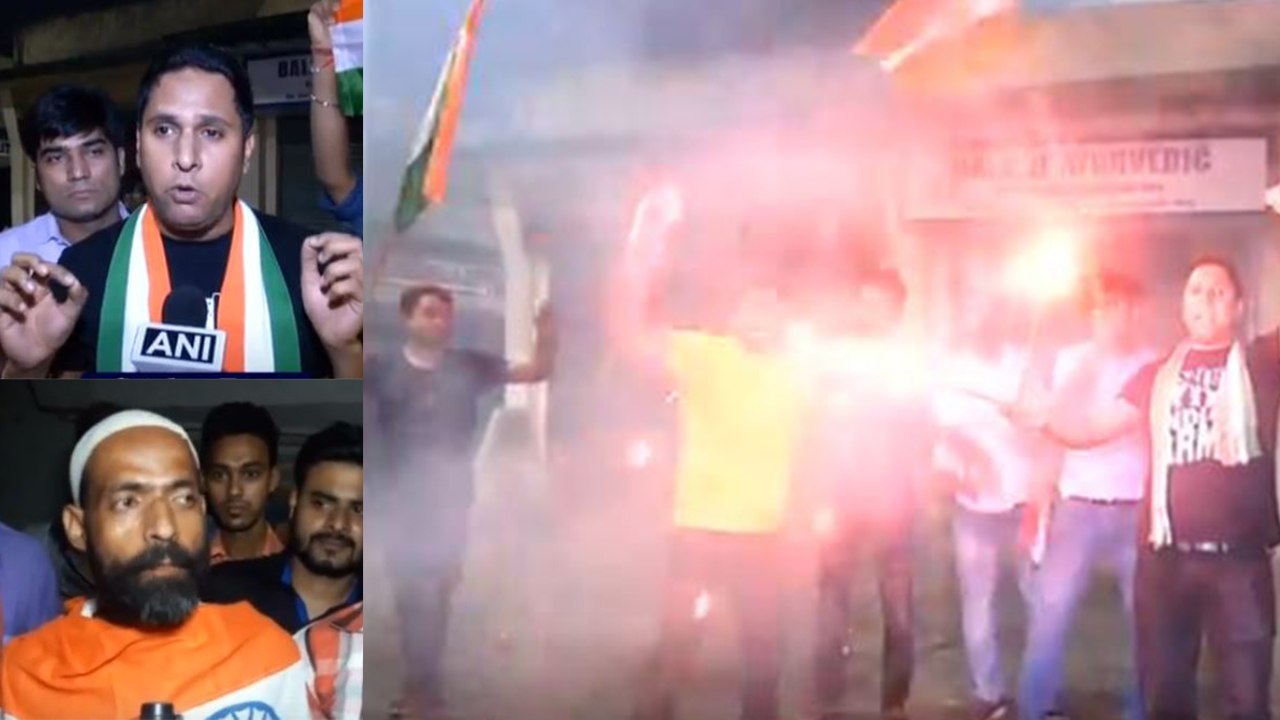 India Vs Pakistan Asia Cup : Cricket Fans celebrates Victory against Pakistan | Oneindia News