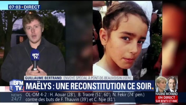 Une reconstitution du meurtre de Maëlys est organisée ce soir