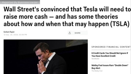 Wall Street Has Concerns About Tesla