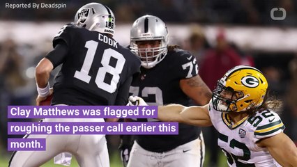 Clay Matthews Flagged For Yet Another Roughing