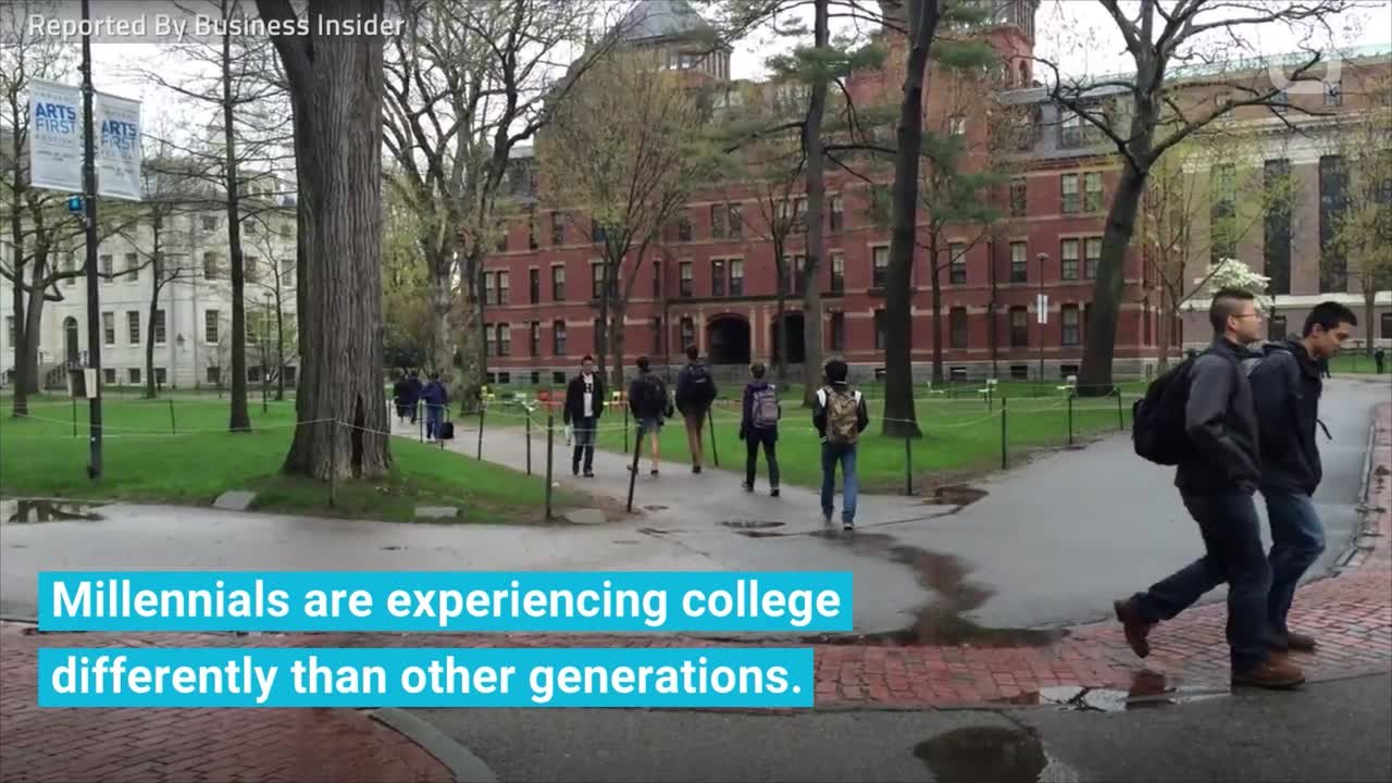 How College Is Different For Millenials