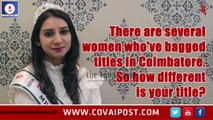 Rinky V Shah, Mrs Best Personality Title winner at Mrs India beauty pageant shares her future plans and message to society with The Covai Post