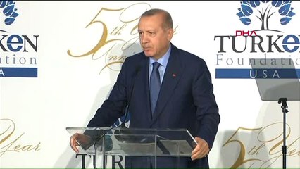 Cumhurbaşkanı Erdoğan, ABD'de Türken Vakfı Yemeğinde Konuştu - 2