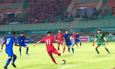 Timnas Indonesia U-19 Tahan Thailand 2-2