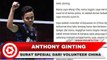 Anthony Ginting Juara China Open 2018, Dapat Surat Spesial dari Volunteer China