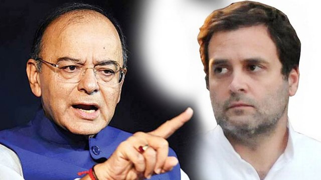 Rahul Gandhi के Chowkidar वाले बयान पर भड़के Arun Jaitley,कहा शब्दों की मर्यादा रखें वनइंडिया हिन्दी