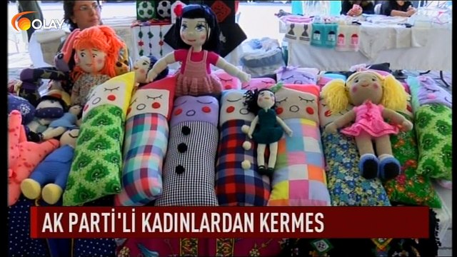 Ak Parti'li kadınlardan kermes