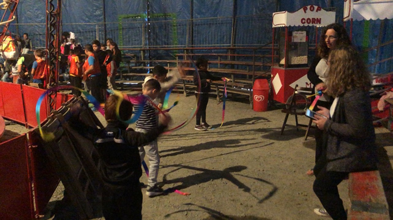 Les élèves de Saint-Exupéry découvrent les arts du cirque