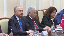 TBMM Başkanı Yıldırım Özbekistan Yasama Senato Başkanı ile Görüştü