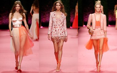 احتفال بالحب ودعوة لنشر السلام في عرض Elisabetta Franchi في ميلانو