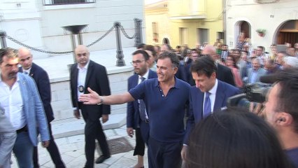 Il Premier Conte a Volturara Appula, suo paese nativo. Emiliano: "ho parlato con lui per rilanciare territorio"