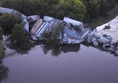 Cargo Train Derails in Iowa as Bridge Collapses