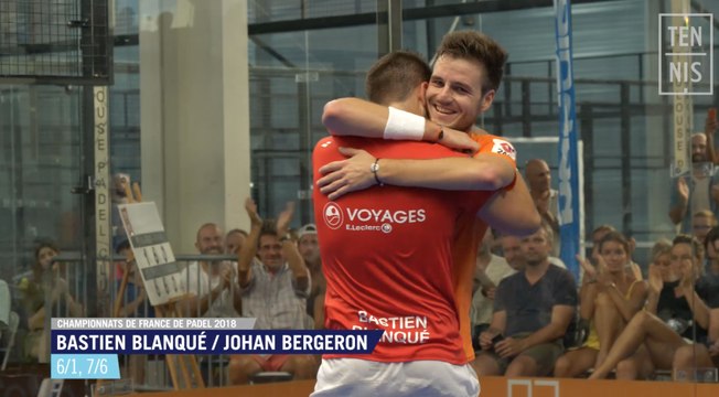 Championnats de France Padel : Blanqué et Bergeron remettent ça