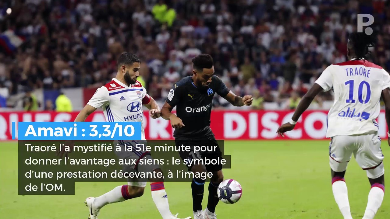 OL-OM : les Olympiens plombés par leur défense, découvrez les notes des joueurs