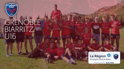 Grenoble U16 - Biarritz : le résumé vidéo