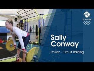 Sally Conway judo power training circuit | Workout Wednesday
