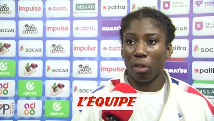 Gahié «Aucun combat n'est facile...» - Judo - ChM (F)