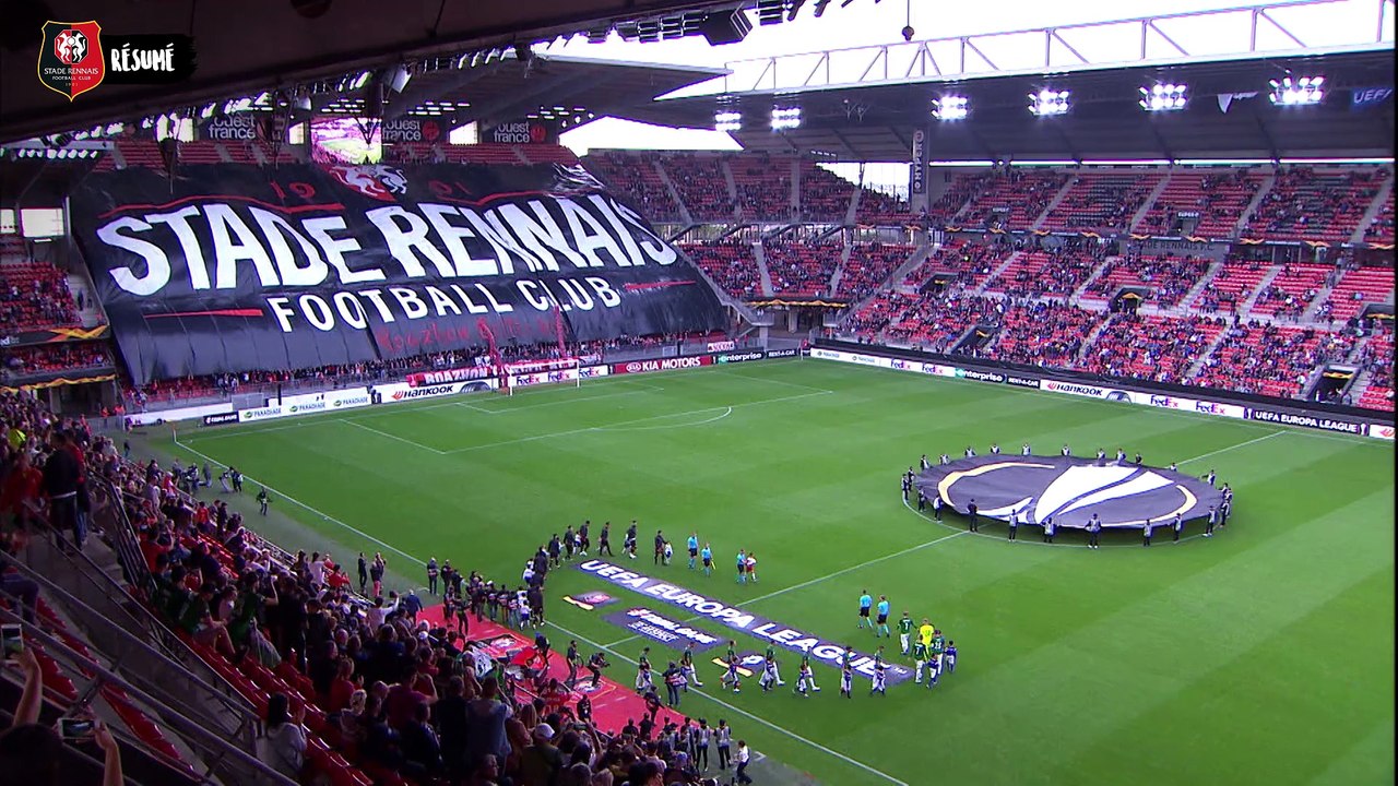 Europe League. Stade Rennais F.C. / Jablonec : Résumé