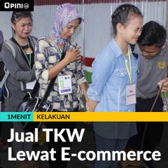 #1MENIT | Jual TKW Lewat E-commerce