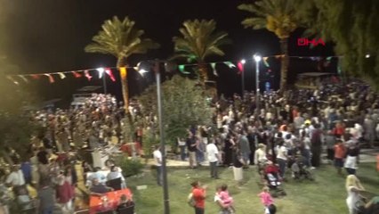 Antalya Side'de Anadolu Ateşi Gösterisi