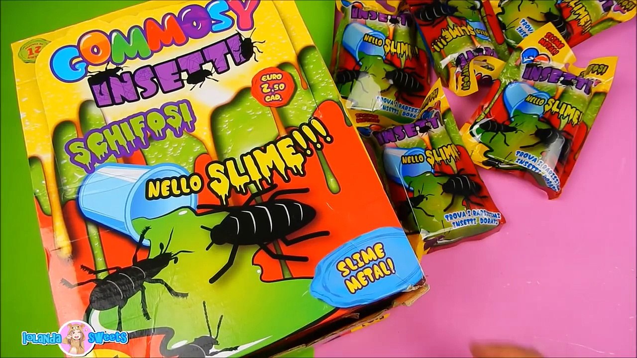 APRIAMO TUTTI GLI SLIME METAL GOMMOSY INSETTI! Quali Usciranno    Iolanda Sweets