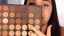 Bronzed Glam Makeup Tutorial   Morphe 35O Palette