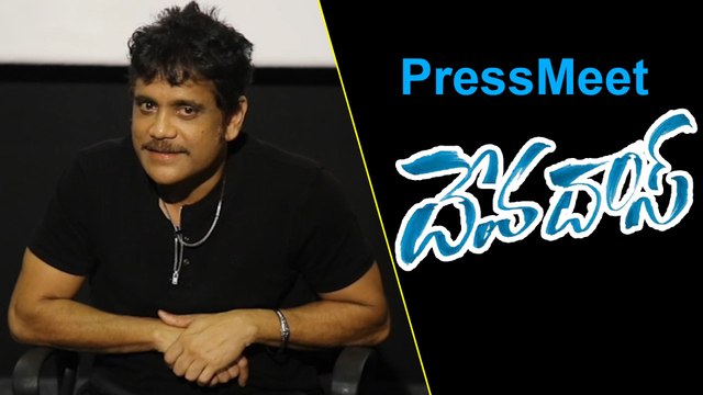 Nagarjuna @Devadas Movie Press Meet