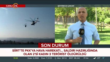 Saldırı hazırlığındaki 3 terörist öldürüldü