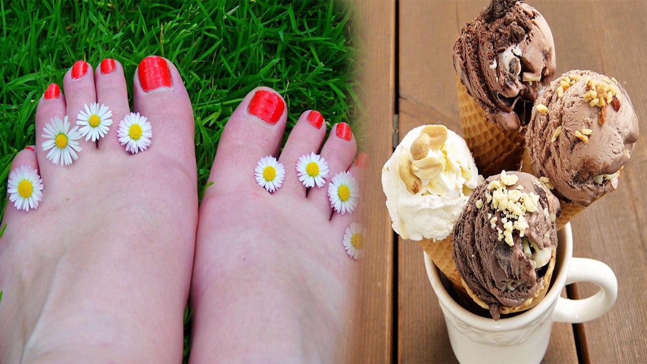 Ice Cream Pedicure Benefits जानें क्या है आइसक्रीम पेडीक्योर और क्या