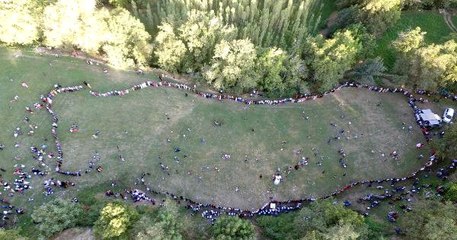 Şırnak'ta Yapılan Aşiret Düğününde Halay ile Türkiye Haritası Oluşturuldu