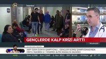 Kalp krizinde en büyük etken hareketsizlik