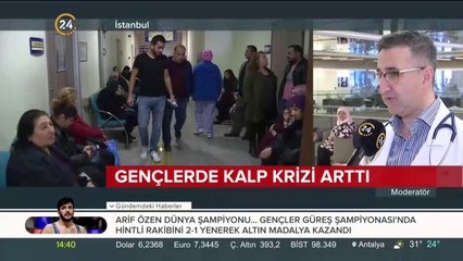 Kalp krizinde en büyük etken hareketsizlik