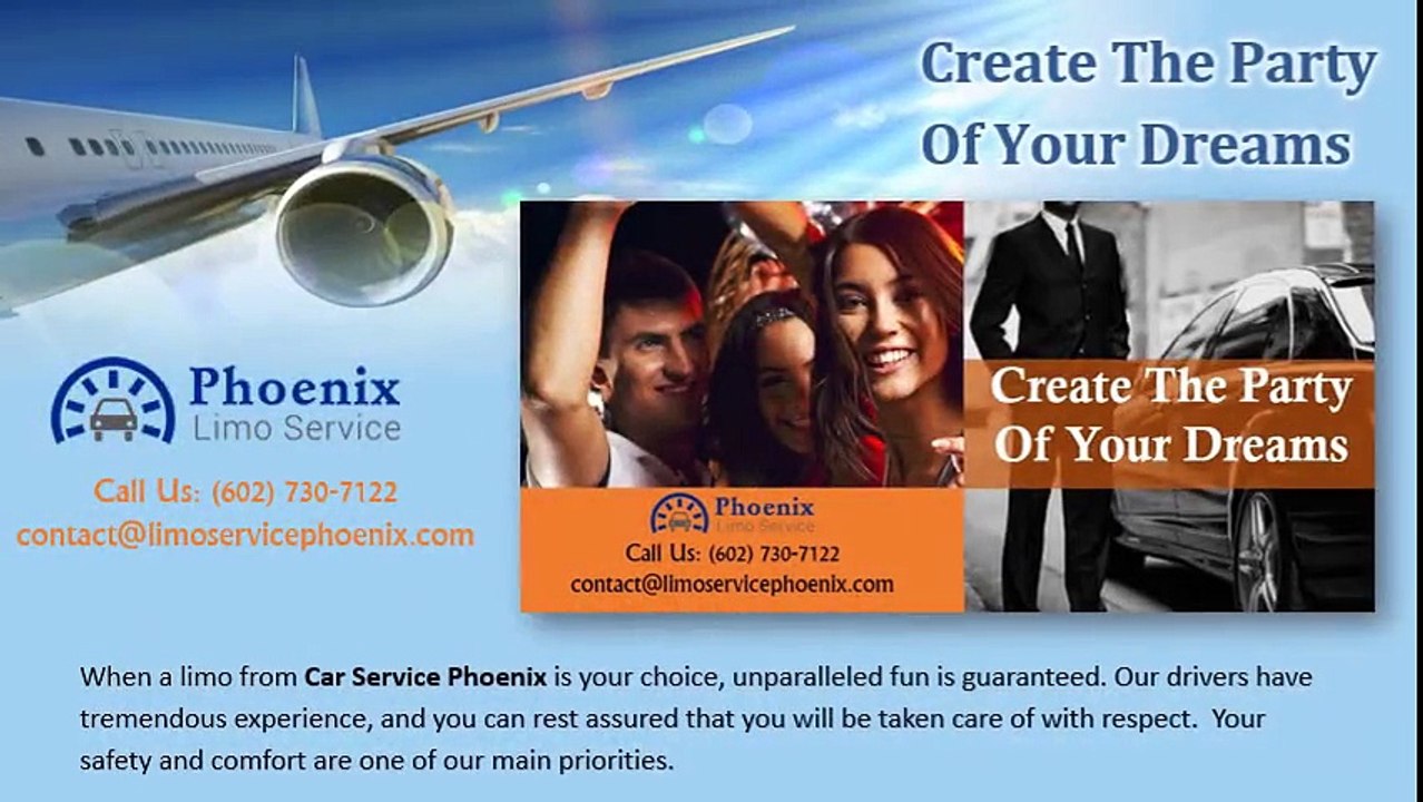 You aren't ordinary so why should your ride be With Phoenix Limo Service