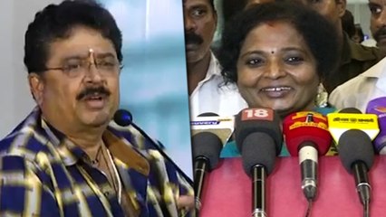 எஸ்.வி சேகரை கிண்டல் செய்த தமிழிசை- வீடியோ