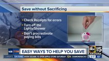 3 easy ways to save money