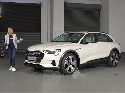 A bord de l'Audi e-tron (2018)