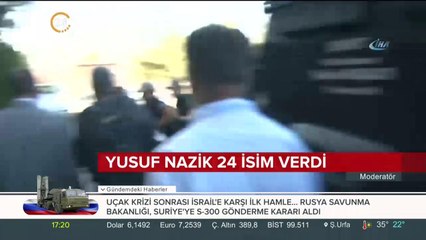 Yusuf Nazik 24 isim verdi