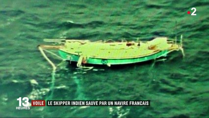 Voile : le skipper indien Abhilash Tomy sauvé par un navire français