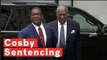 #MeToo Supporters Shout At Bill Cosby As He Arrive For Sentencing Hearing