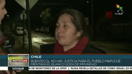 Ada Buentecol:En Chile no existe la palabra justicia para los mapuches