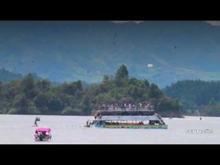 Naufraga embarcación con 150 personas en Colombia