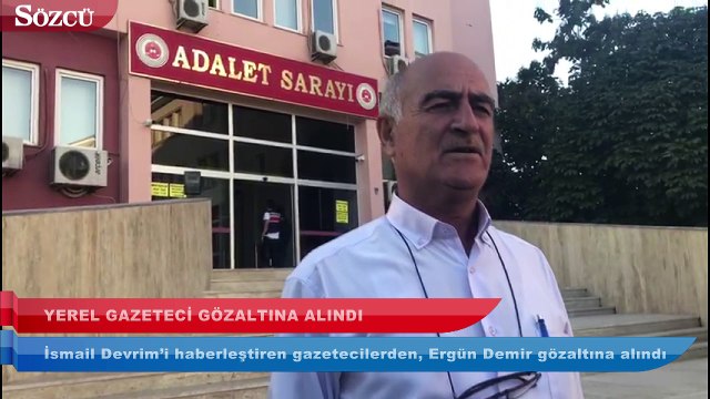 ‘İntihar’ haberini yapan yerel gazeteci gözaltına alındı!