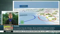 Rusia responsabiliza a Israel por derribo de avión ruso
