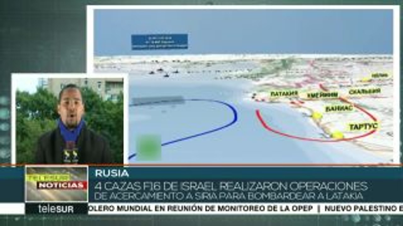 Rusia responsabiliza a Israel por derribo de avión ruso