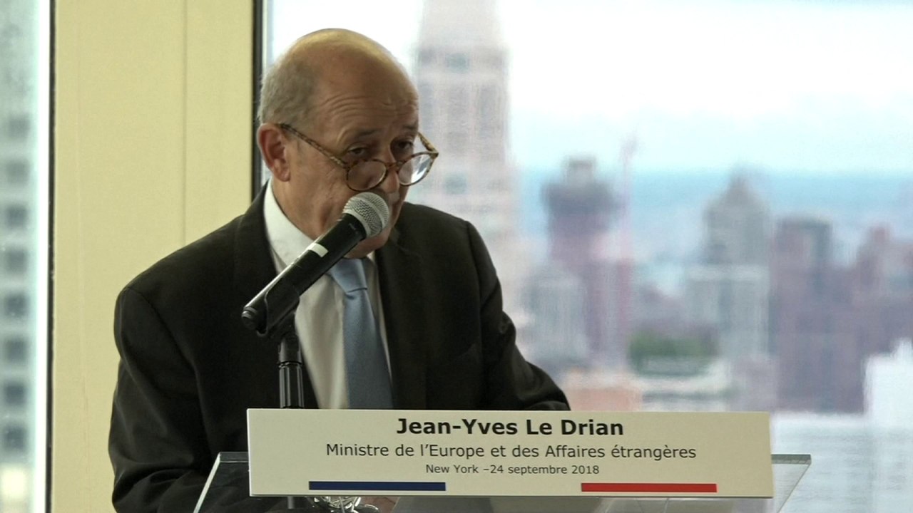 "On peut presque dire que Bachar al-Assad a gagné la guerre (...) mais on ne peut pas dire qu'il ait gagné la paix", estime Le Drian en marge de l'Assemblée générale de l'ONU