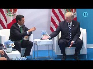 Enrique Peña Nieto se reune con Donald Trump en el G20