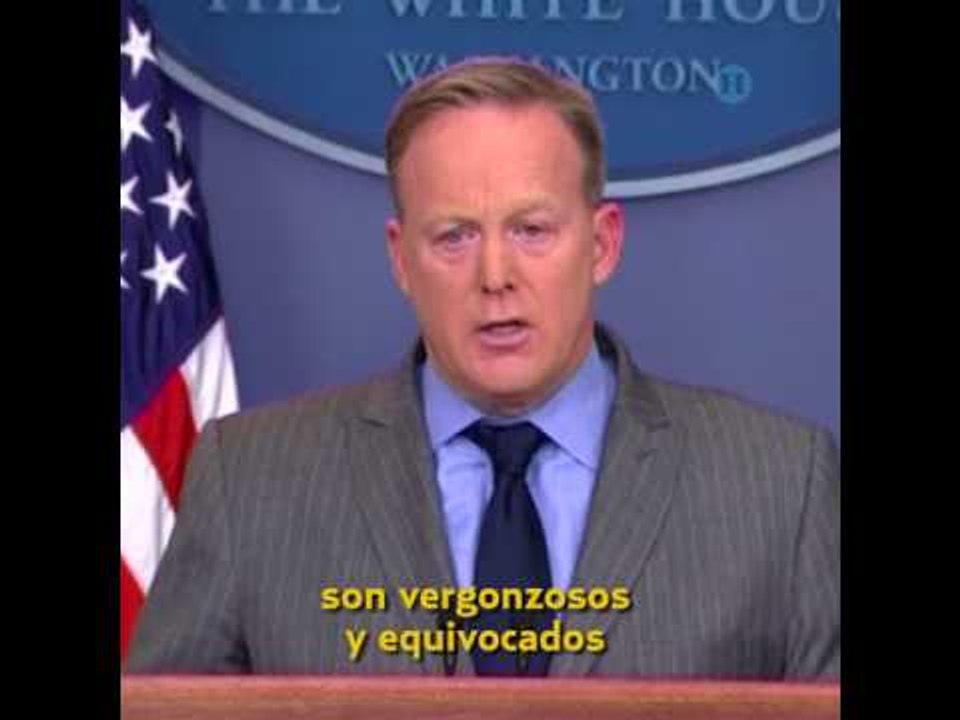 La frases más polémicas de Sean Spicer