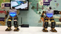 Robots dance to PSY’s Gangnam Style at Tourism Japan EXPO